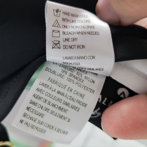 ALLURE | striped underwire bikini swim bathing suit top - Picture 8 of 8